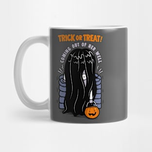 Trick or Treat! Coming out of her well Mug